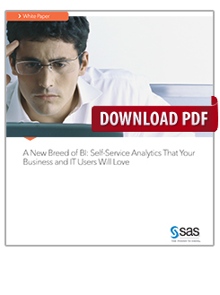 A New Breed of BI: Self-Service Analytics That Your Business and IT Users Will Love