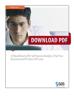 A New Breed of BI: Self Service Analytics That Your Business and IT Users Will Love